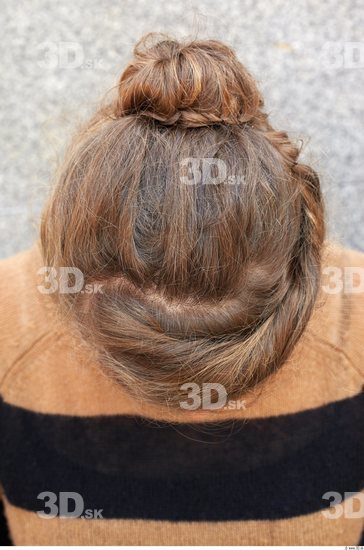 Hair Woman White Chubby