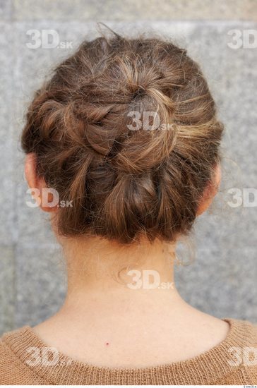 Hair Woman White Chubby