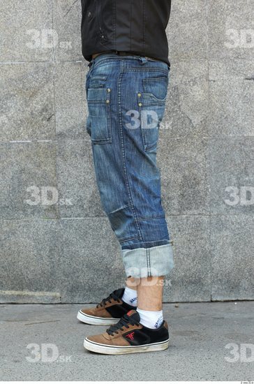 Leg Head Man Casual Jeans Athletic Average Street photo references