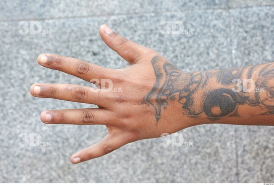 Hand Man Tattoo Street photo references