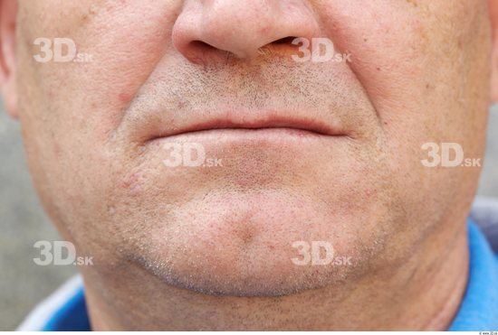 Mouth Head Man Athletic Overweight Street photo references