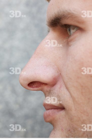 Nose Head Man Slim Street photo references