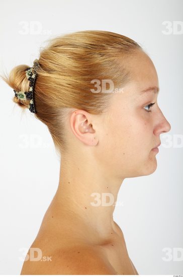 Whole Body Head Woman Casual Slim Studio photo references