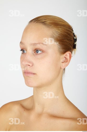 Whole Body Head Woman Casual Slim Studio photo references