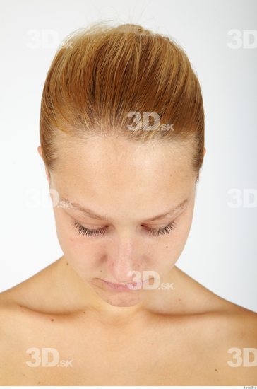 Whole Body Head Woman Casual Slim Studio photo references