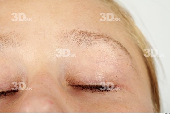 Eye Whole Body Woman Casual Slim Studio photo references