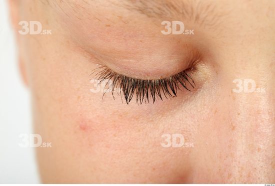 Eye Whole Body Woman Casual Slim Studio photo references