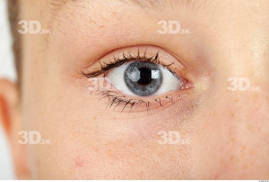 Eye Whole Body Woman Casual Slim Studio photo references