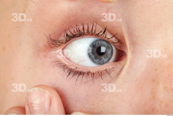 Eye Whole Body Woman Casual Slim Studio photo references