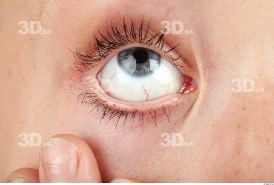 Eye Whole Body Woman Casual Slim Studio photo references