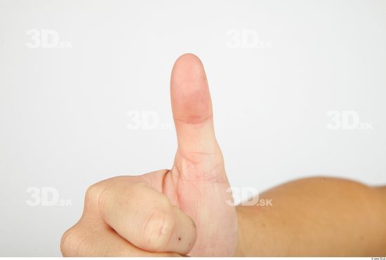 Fingers Whole Body Woman Casual Slim Studio photo references