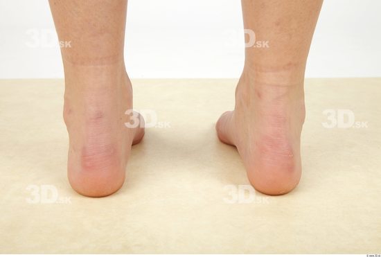 Foot Whole Body Woman Nude Casual Slim Studio photo references