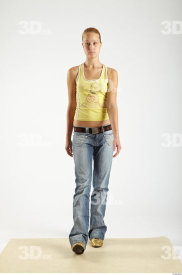 Whole Body Woman Animation references White Casual Slim