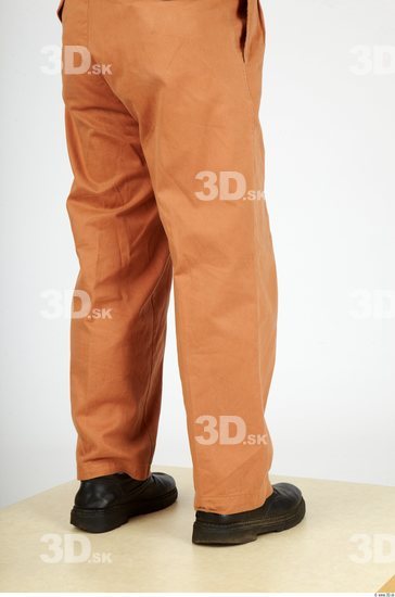 and more Calf Whole Body Man Casual Trousers Chubby Studio photo references