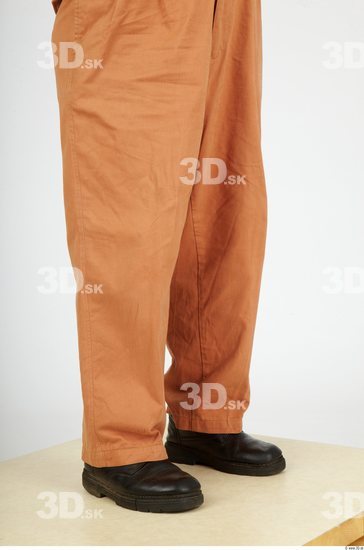 and more Calf Whole Body Man Casual Trousers Chubby Studio photo references