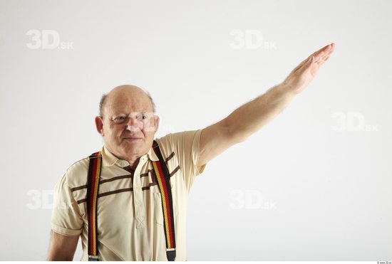 and more Arm Man Animation references White Casual T shirt Chubby