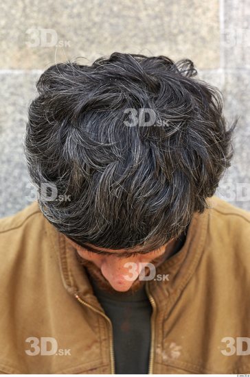 Head Hair Man Slim Athletic Street photo references