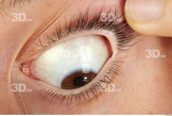 Eye Whole Body Woman Casual Slim Studio photo references