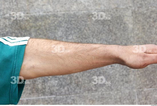 Forearm Man White Nude Slim