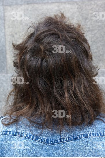 Head Hair Man Woman Casual Slim Average Street photo references