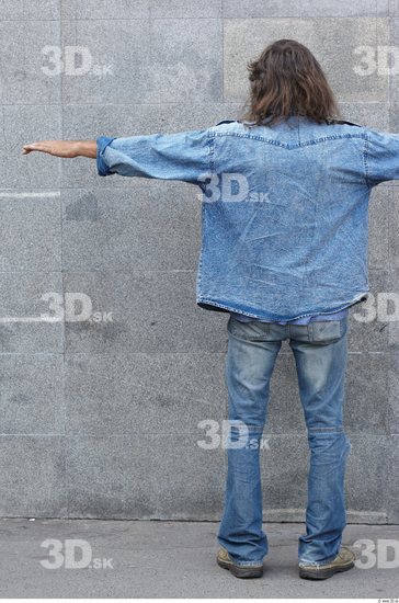 Whole Body Head Man Woman T poses Casual Slim Average Street photo references