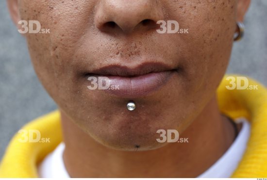 Mouth Head Man Woman Piercing Casual Average Street photo references