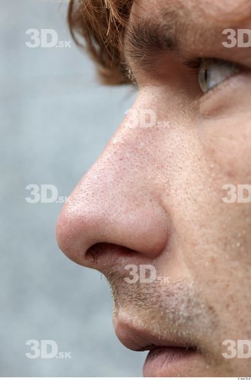 Nose Head Man Woman Casual Athletic Average Street photo references