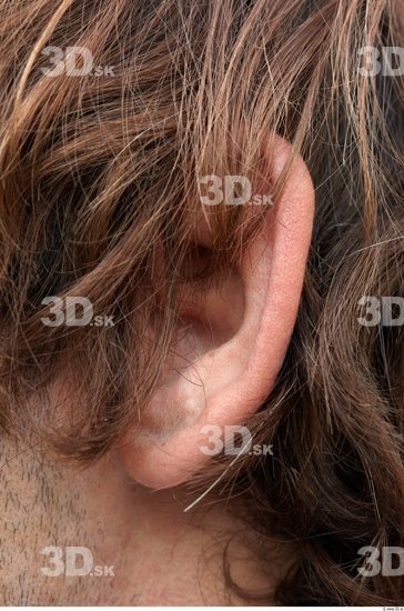 Ear Head Man Woman Casual Athletic Average Street photo references