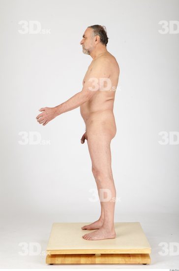 Whole Body Man Nude Casual Chubby Studio photo references