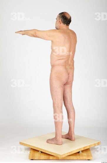 Whole Body Man Nude Casual Chubby Studio photo references