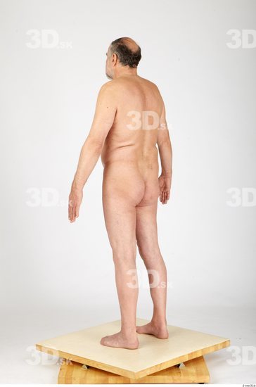 Whole Body Man Nude Casual Chubby Studio photo references