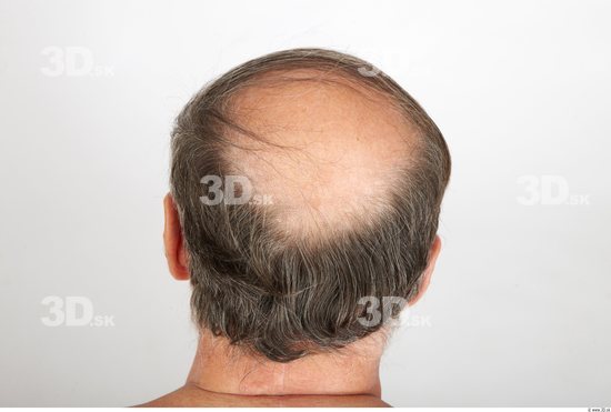 Whole Body Hair Man Casual Chubby Bald Studio photo references