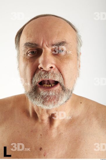 Face Phonemes Man White Chubby Bearded