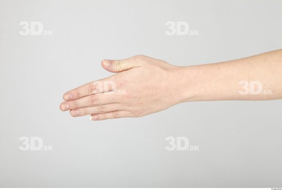 Hand Whole Body Woman Casual Slim Studio photo references