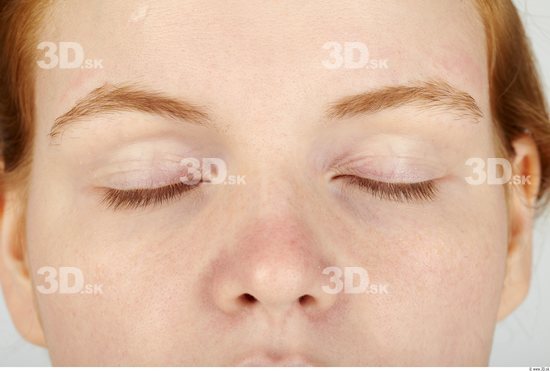 Eye Whole Body Woman Casual Slim Studio photo references