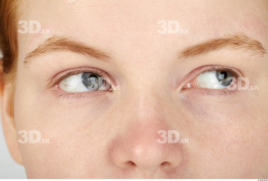 Eye Whole Body Woman Casual Slim Studio photo references