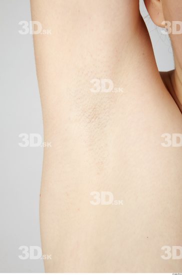 Whole Body Underarm Woman Nude Casual Slim Studio photo references