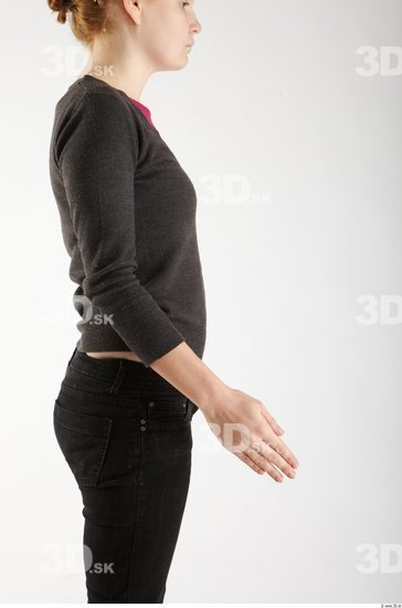 Arm Woman Animation references White Casual Pullower Slim