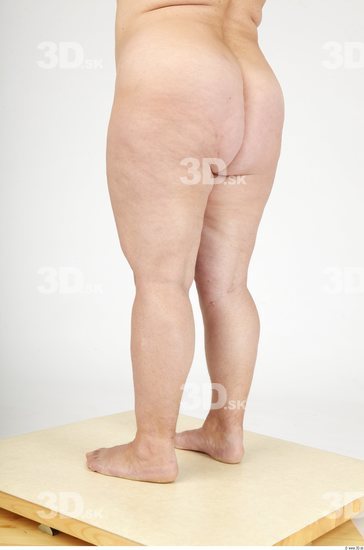 Leg Whole Body Woman Nude Casual Overweight Studio photo references