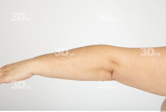 Forearm Whole Body Woman Nude Casual Overweight Studio photo references