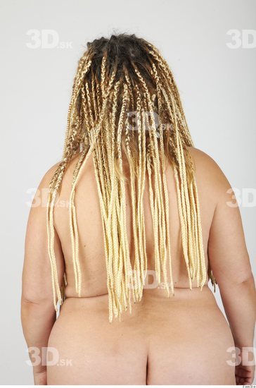 Whole Body Hair Woman Casual Overweight Studio photo references