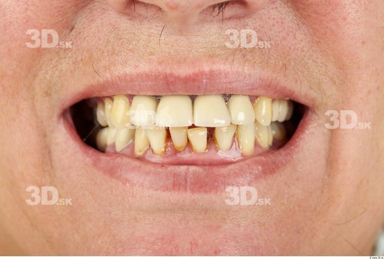 Whole Body Teeth Woman Casual Overweight Studio photo references