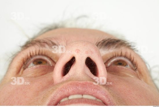 Nose Whole Body Woman Casual Overweight Studio photo references