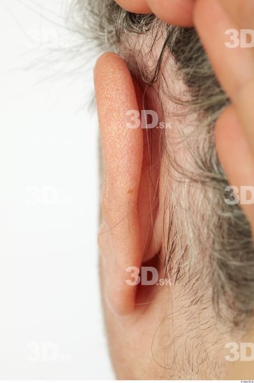 Ear Whole Body Woman Casual Overweight Studio photo references