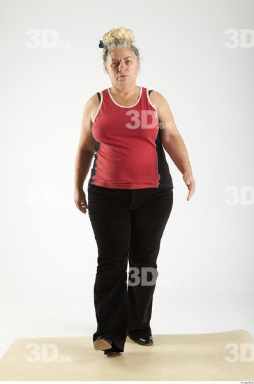 Whole Body Woman Animation references White Casual Overweight