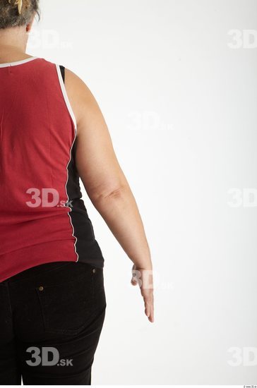 Arm Woman Animation references White Sports Singlet Overweight