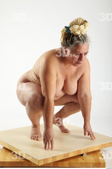 Whole Body Woman Other White Nude Overweight