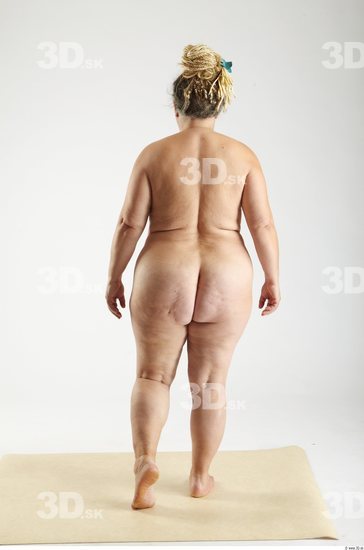 Whole Body Woman Animation references White Nude Overweight