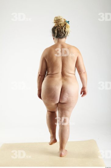 Whole Body Woman Animation references White Nude Overweight