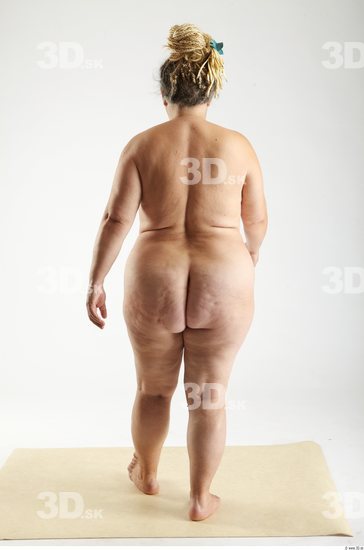 Whole Body Woman Animation references White Nude Overweight